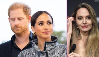 Angelina Jolie's bond with the royals doesn't really involve Prince Harry or Meghan Markle