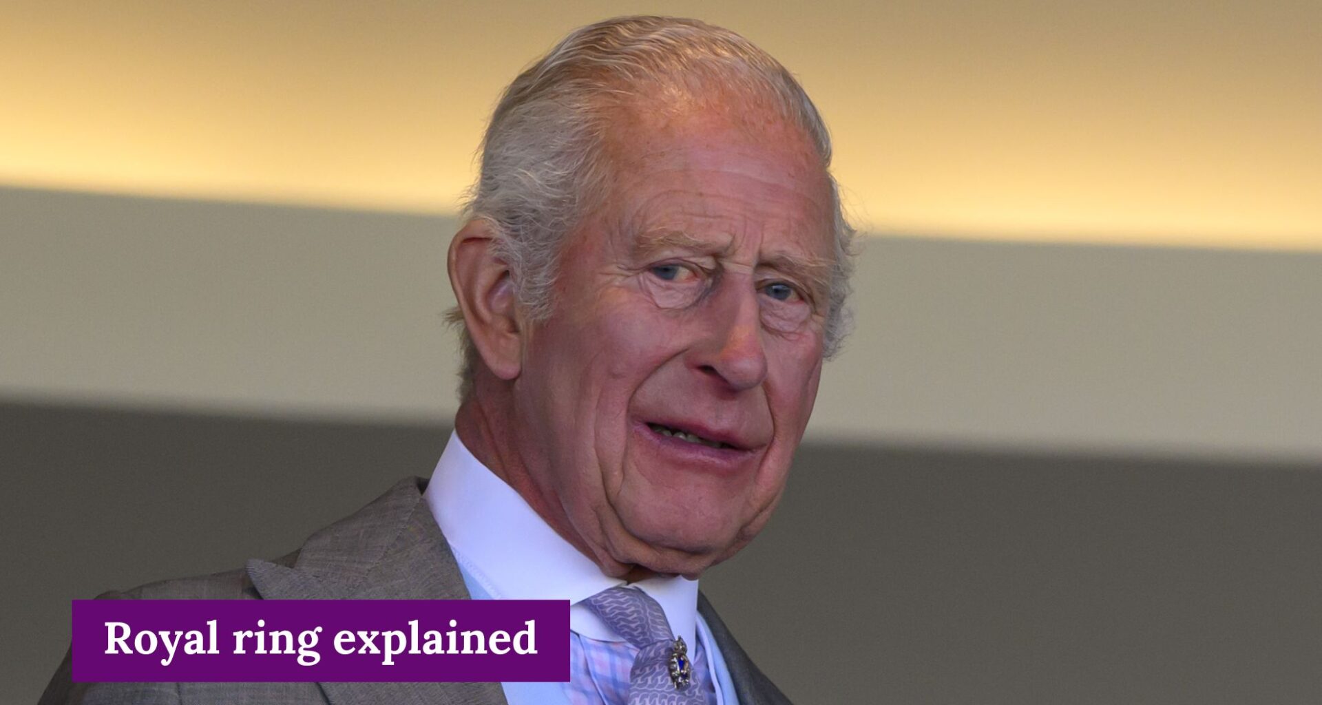 Symbolic meaning behind King Charles' signet ring and why he still wears it