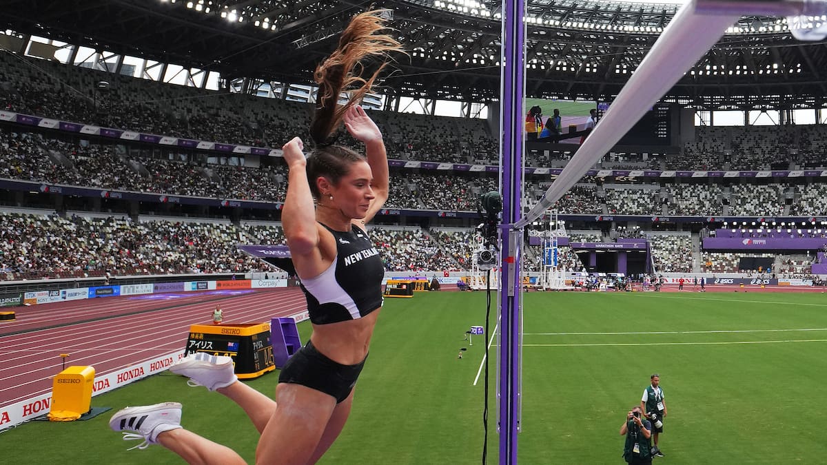 Athletics World Championships: New Zealand pole vault trio advance to final, Hamish Kerr leaps into high jump final in Tokyo