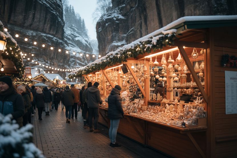 Experience the Charm of Ravenna Gorge Christmas Market: A Hidden Gem in Black Forest of Germany