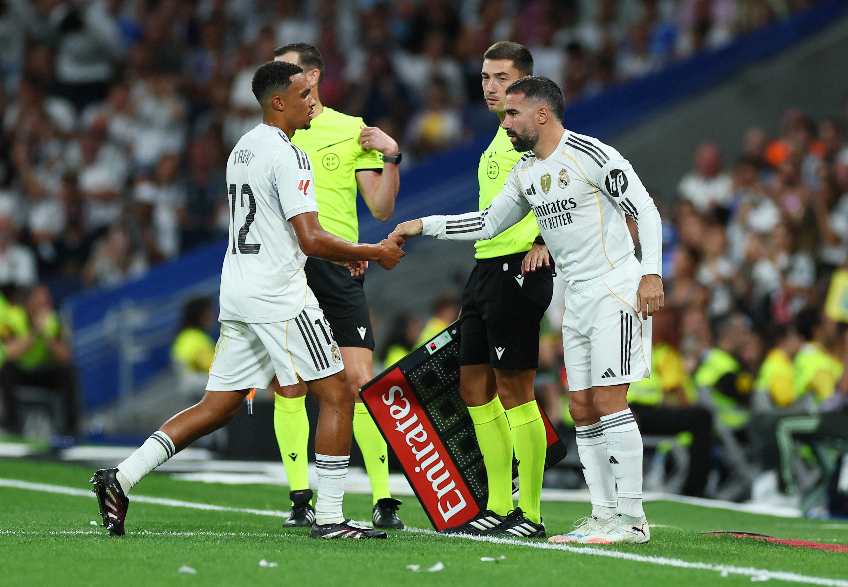Alexander-Arnold will face pressure from Carvajal as he settles into life at Madrid