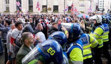 London protests: Musk’s speech at Tommy Robinson march denounced as ‘disgusting’