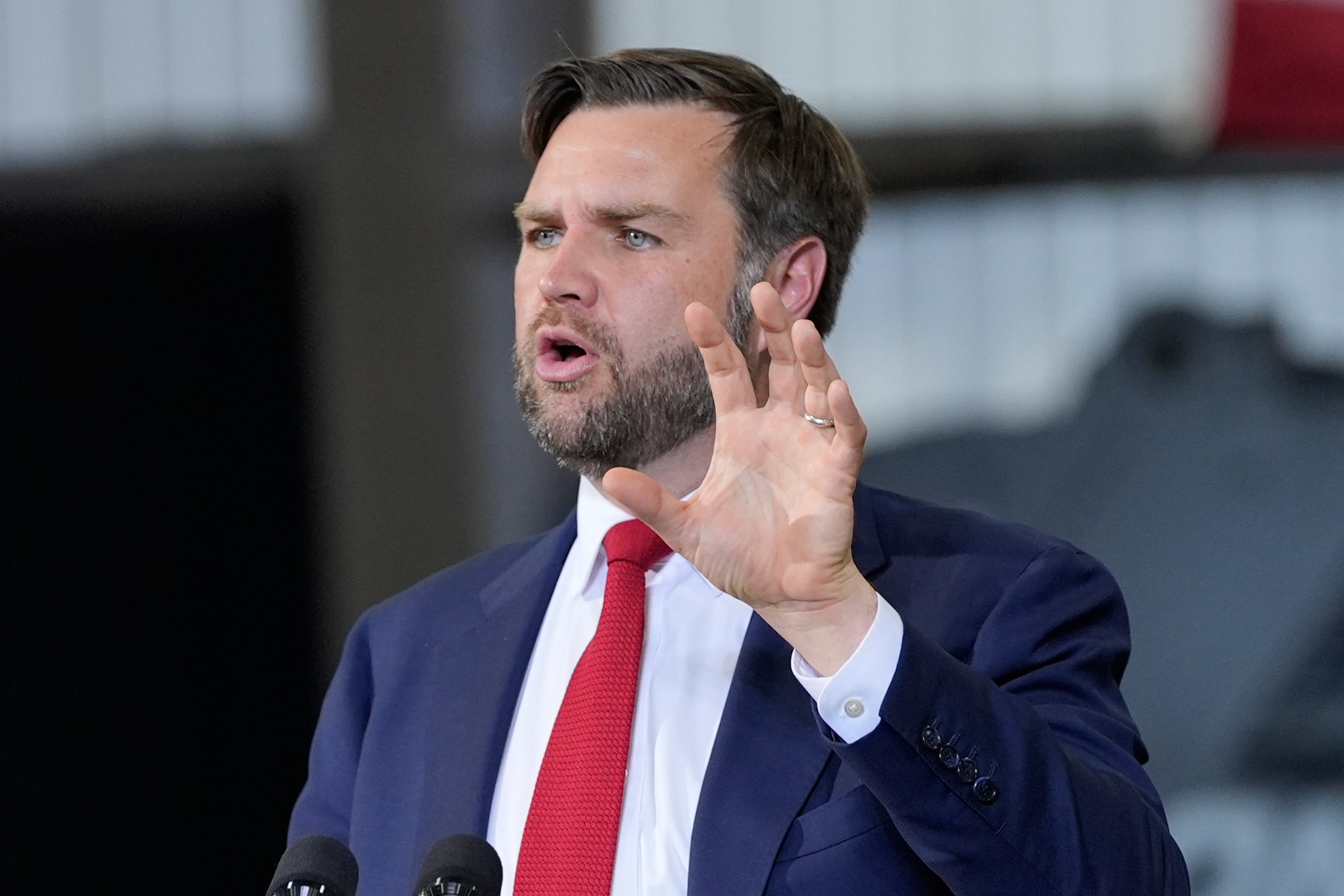Vice President JD Vance admitted that groceries and housing were ‘too expensive’ but still laid the blame at the feet of the ‘disastrous Biden economy’
