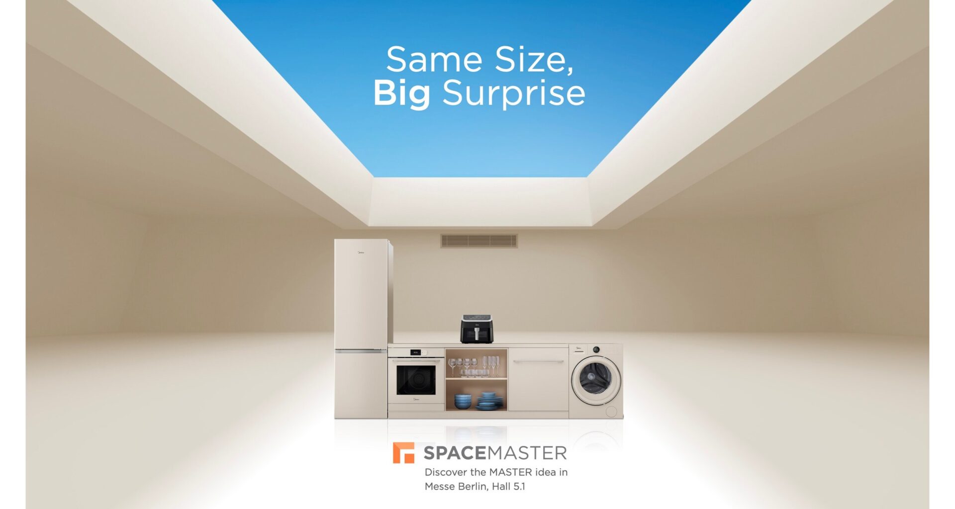 Midea SPACE MASTER Home Appliances Redefine Space Efficiency at IFA 2025