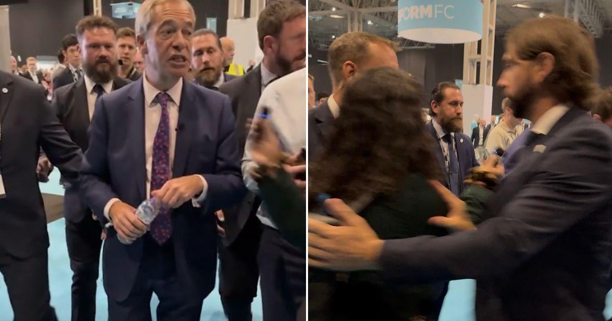 Nigel Farage lashes out and calls Mirror reporter ‘disgusting’ after tax question