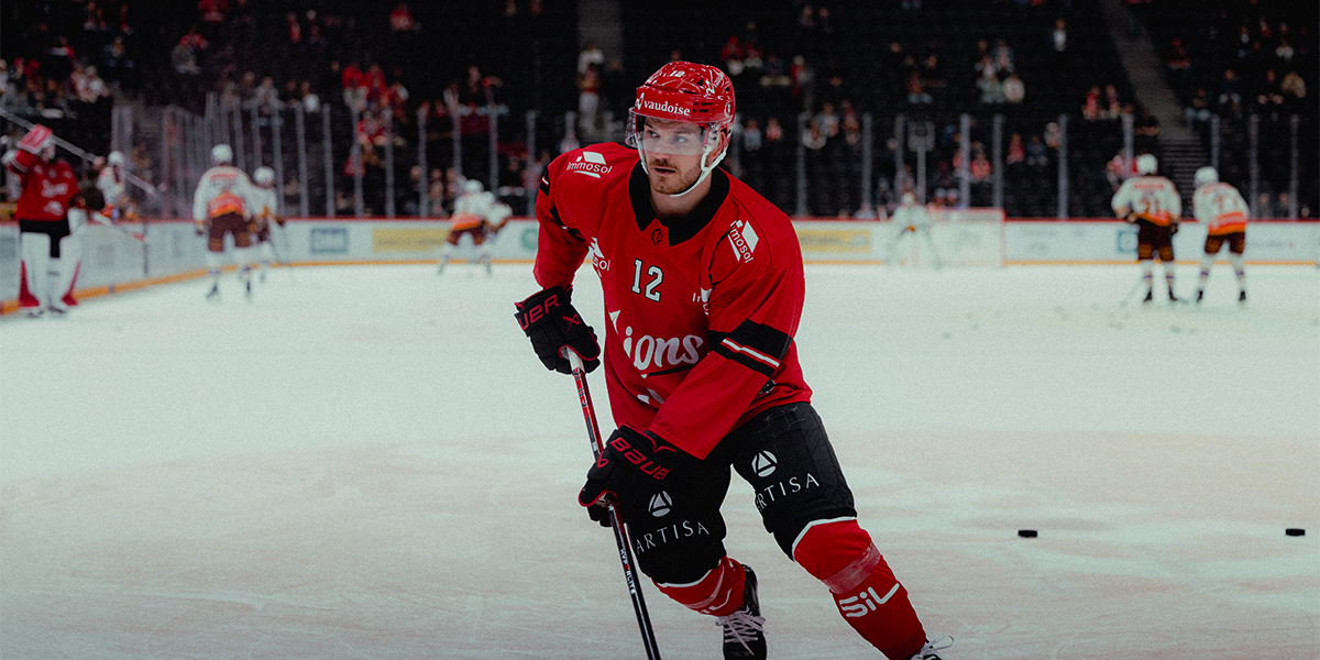 L’alignement lausannois face au EHC Kloten – Lausanne HC