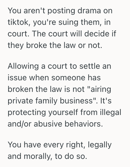 Screenshot 2025 08 17 at 11.37.52 AM Woman Sued Her Parents For Using Her Inheritance Money To Fund Her Brothers Wedding, And Now Her Family Has Turned Against Her