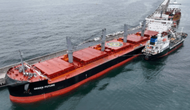 NYK: 'World's largest' methanol dual-fuel Ultramax bulker fills up in South Korea
