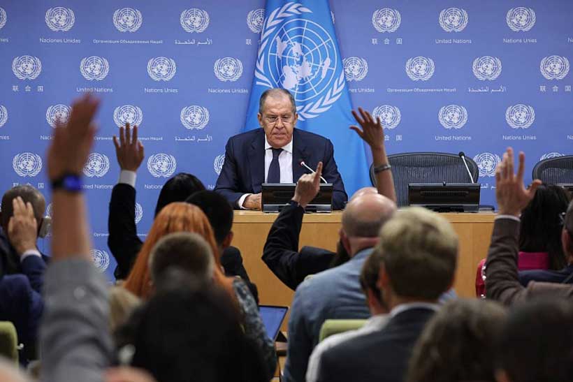 Lavrov: Ukraine Being Used in NATO's "Real War" on Russia