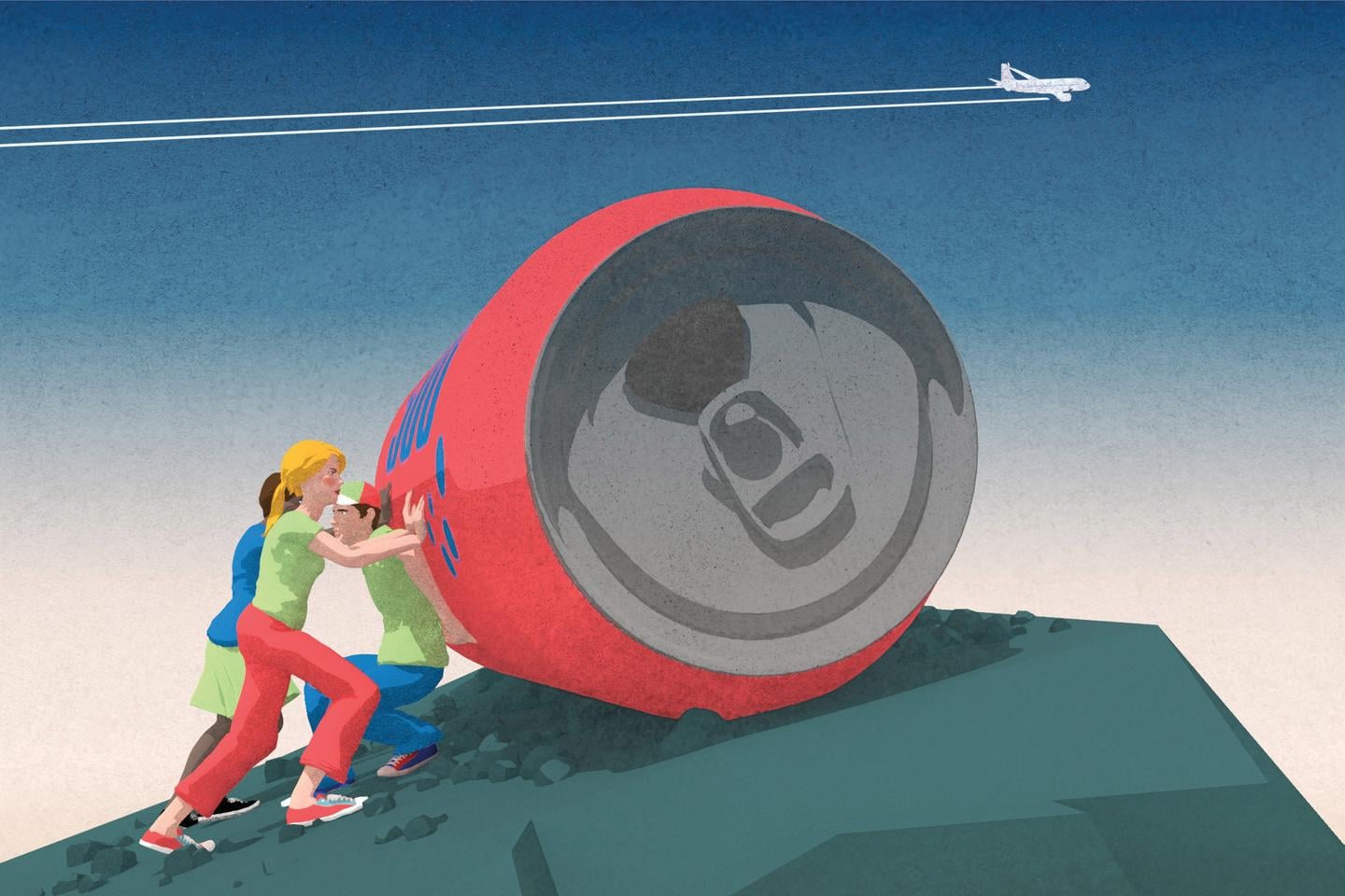 « Je recycle, je recycle, et Bayrou prend un jet privé » : le pessimisme climatique chez les jeunes