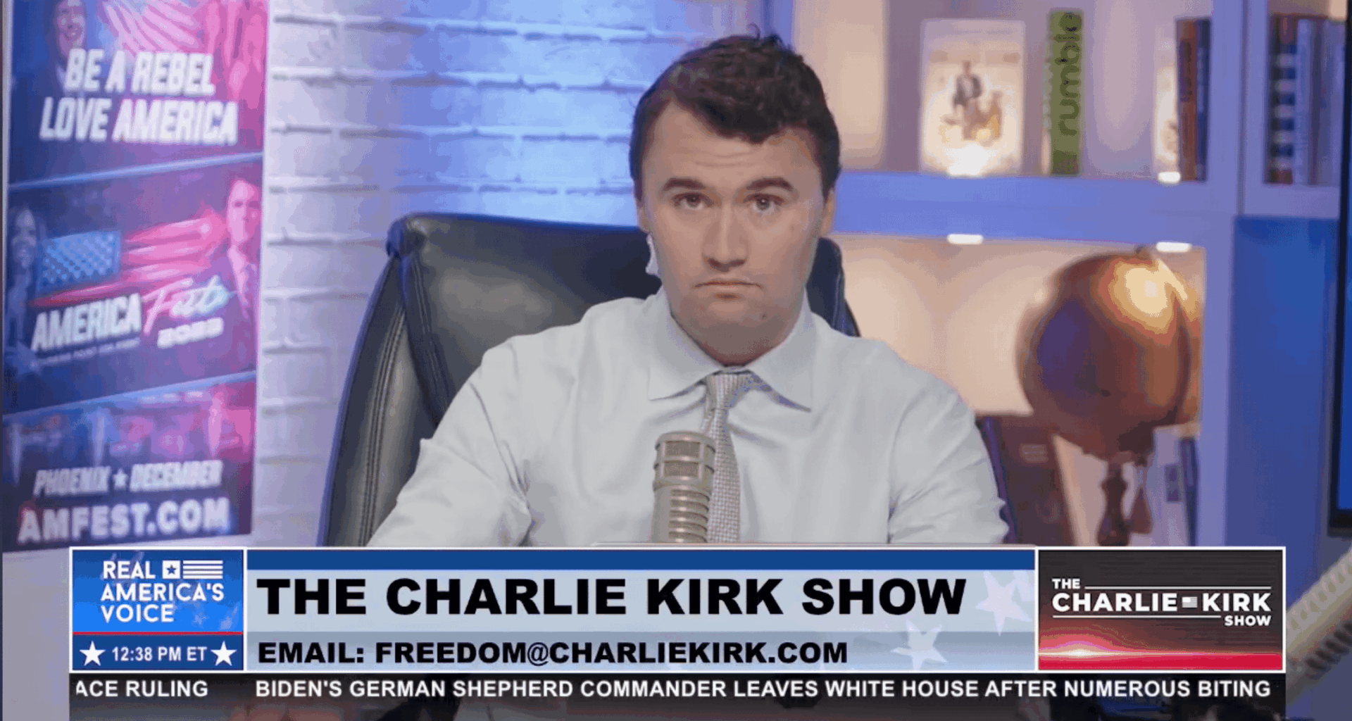 Charlie Kirk refers to Democrats as "maggots, vermin, and swine"
