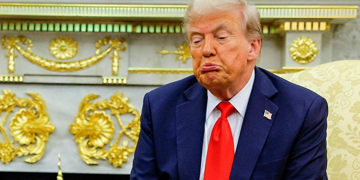 'Defamation!' White House doubles down after Trump's note to Epstein published