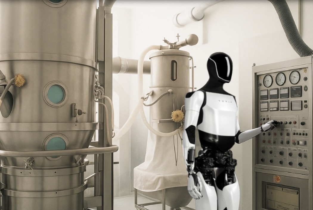 Musk Says Images of Optimus Robots Working at Pharma Labs Are ‘Fake’ – EV
