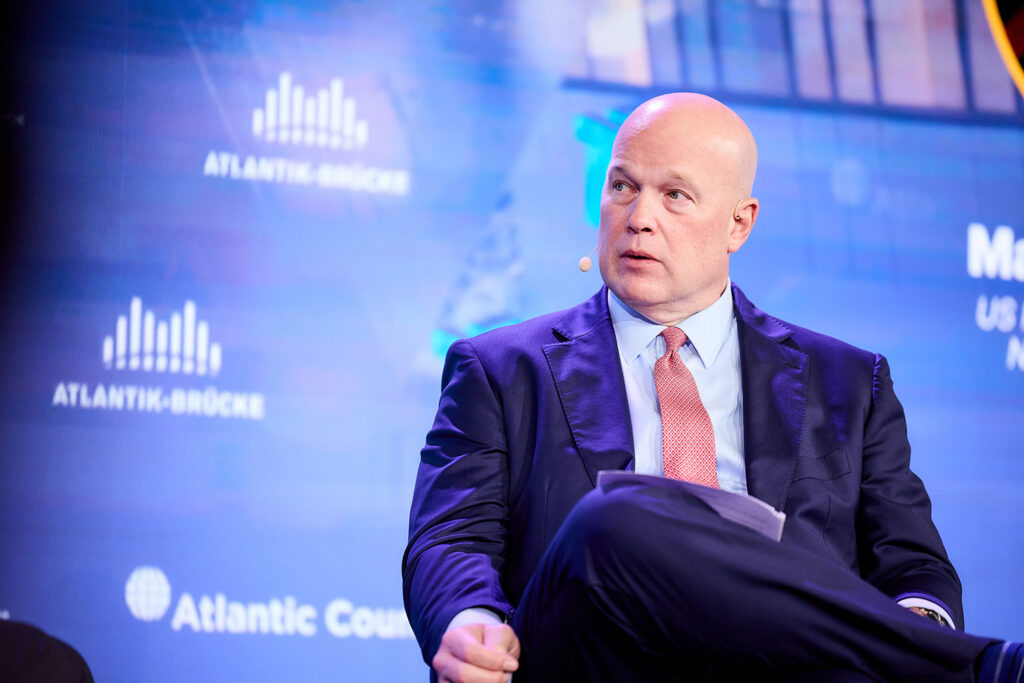 US Ambassador to NATO Matthew Whitaker’s message to allies ‘dragging their feet’ on defense spending