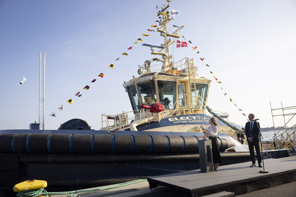 Svitzer’s first electric tugboat debuts in Denmark