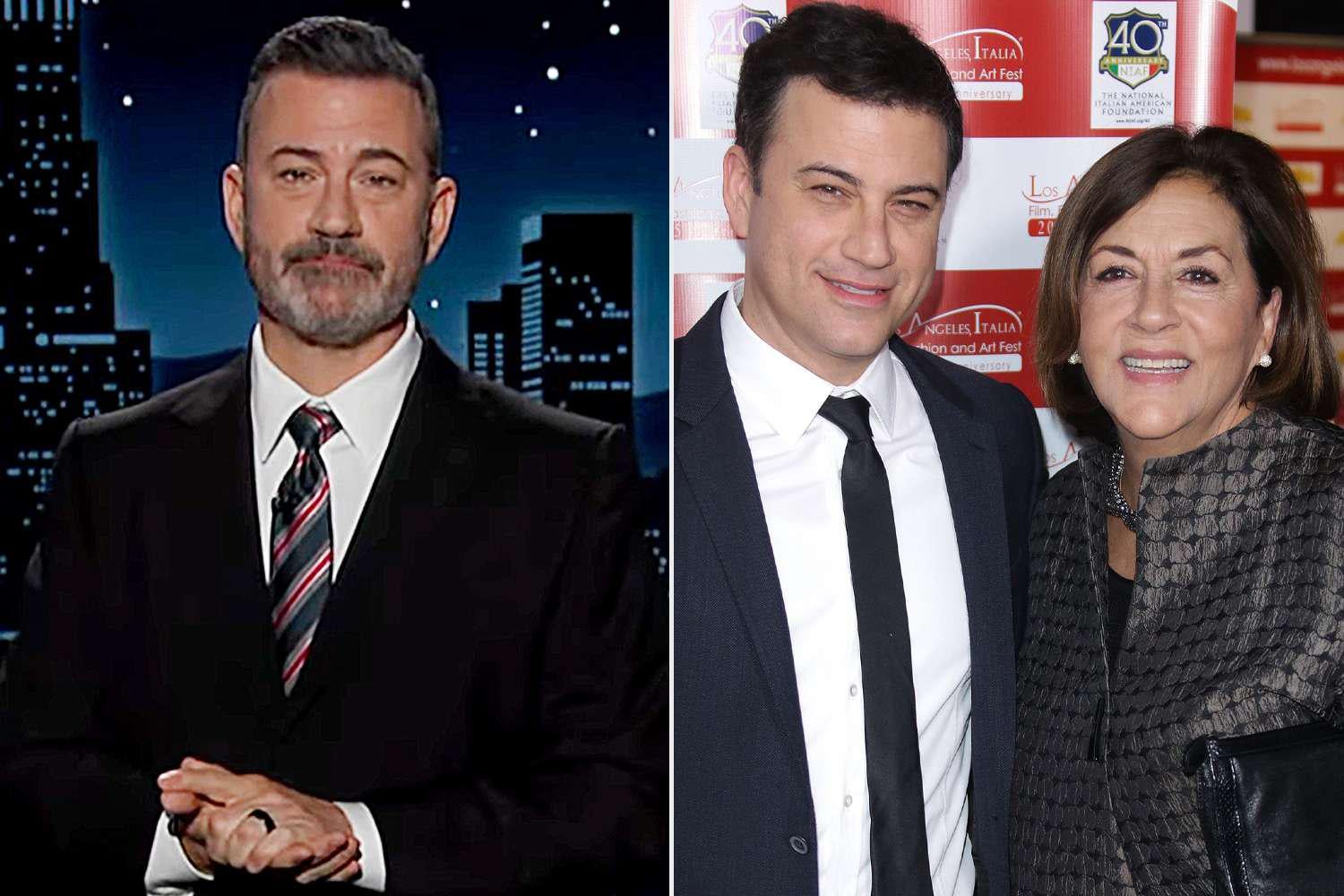 Jimmy Kimmel Says His Mom Cooked for Him 'Relentlessly' During His Suspension, and Made Cookies With His Face on Them For His Return Show