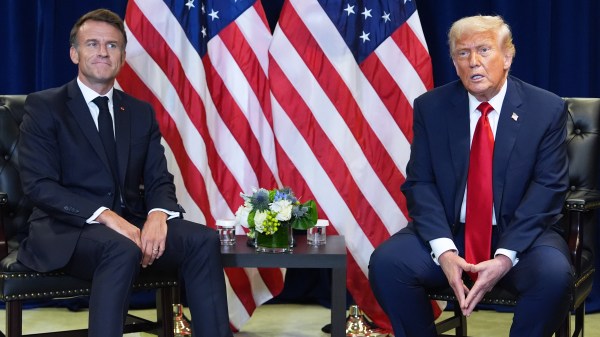 Trump meets Macron amid France’s recognition of Palestinian statehood