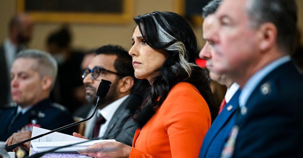 Gabbard Ends Intelligence Report on Future Threats to U.S.