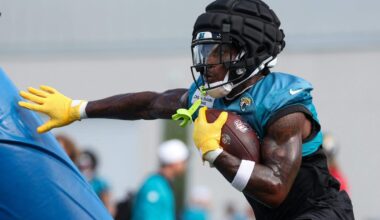 Eagles acquire RB Tank Bigsby in trade with Jaguars: Source