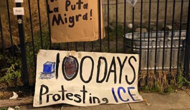 portland ice facility protests...