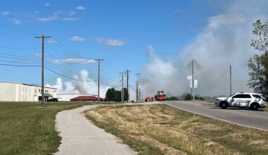 Officials determining environmental, community impact after chemical fire in Warrick Co.