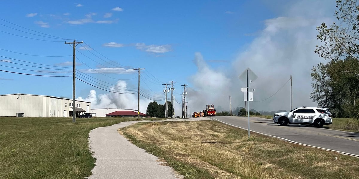 Officials determining environmental, community impact after chemical fire in Warrick Co.