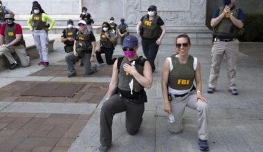 FBI fires agents seen kneeling in iconic photo during George Floyd protests five years ago