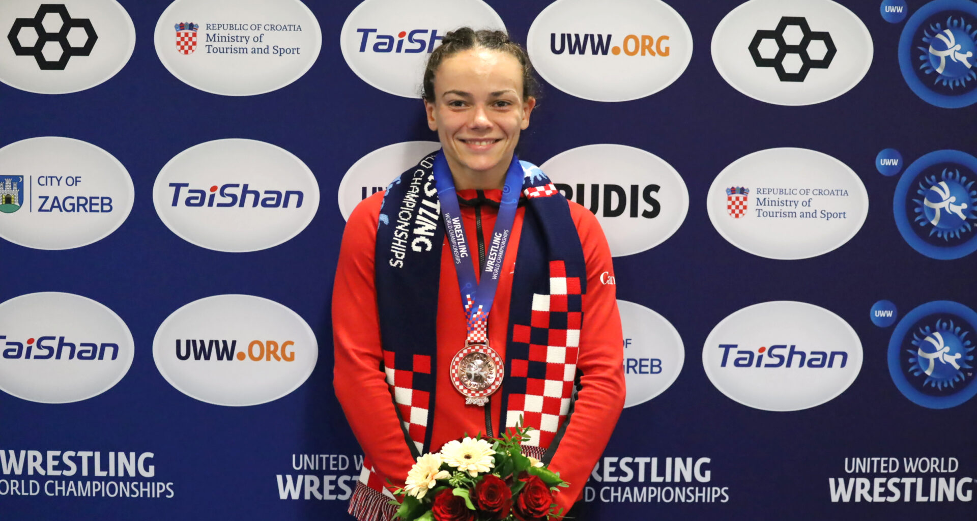 Laurence Beauregard wins World bronze medal in Croatia - Wrestling Canada Lutte