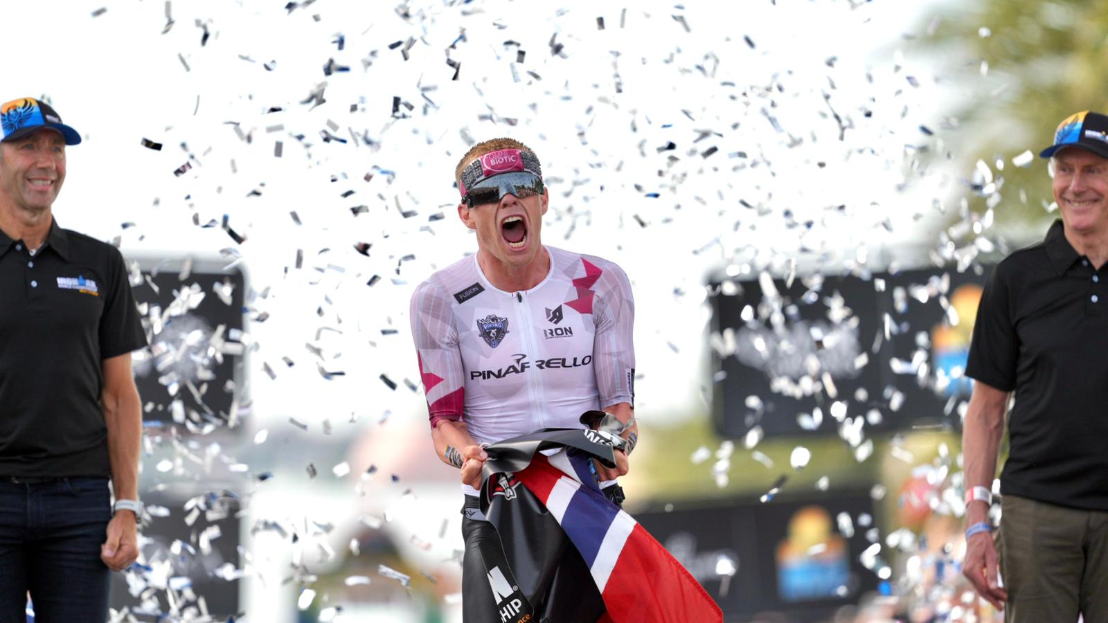 Casper Stornes Wins IRONMAN World Championship, Leads All-Norway Podium