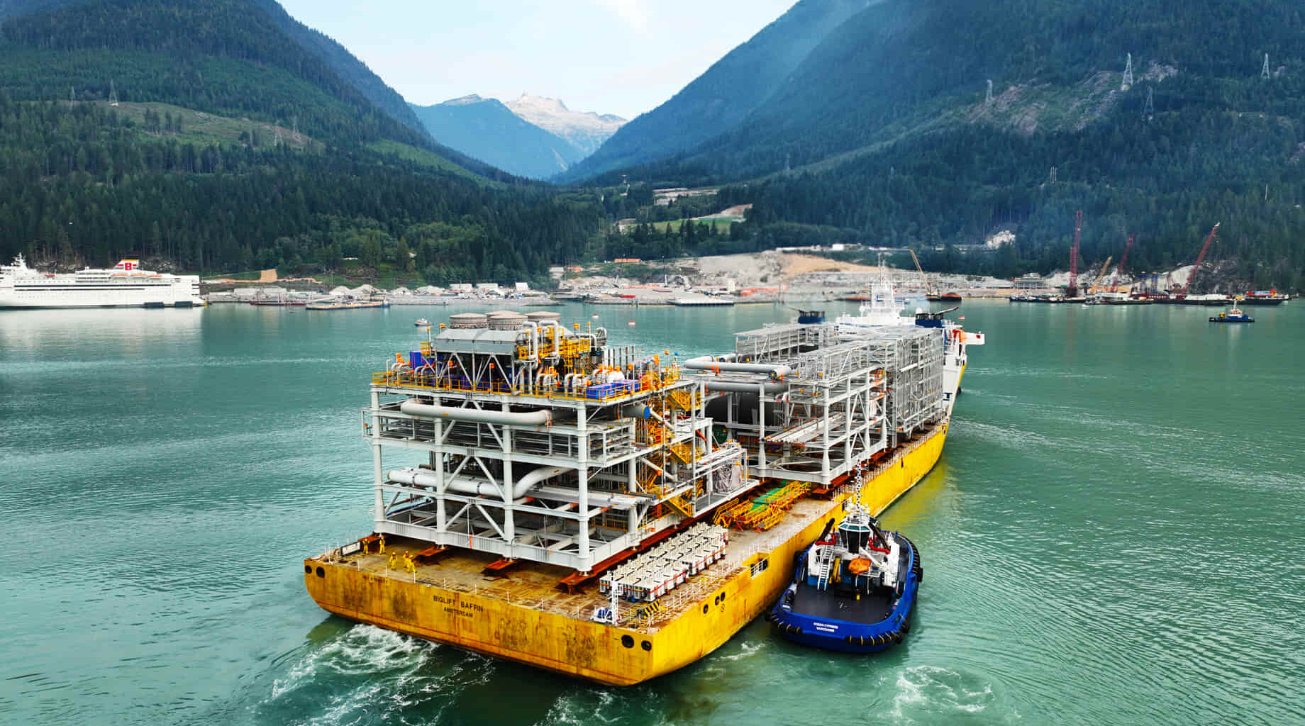 Construction of Canada’s $5.1 billion LNG project passes the halfway mark