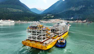 Construction of Canada’s $5.1 billion LNG project passes the halfway mark