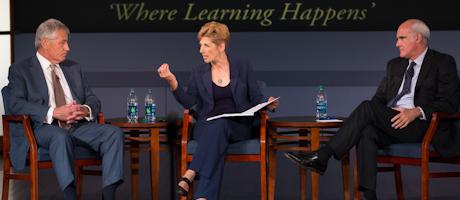Former Sen. Chuck Hagel, EU Ambassador Discuss Global Economy | GW Today