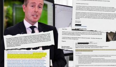 Minister met NI school to discuss ‘sports dome’ that DUP colleague had previously rejected