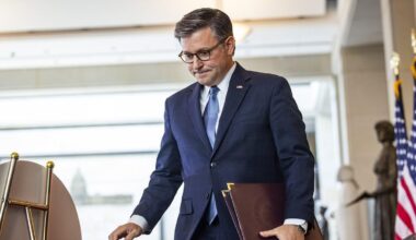 Speaker Mike Johnson claims Trump was an 'FBI informant' in the Epstein case