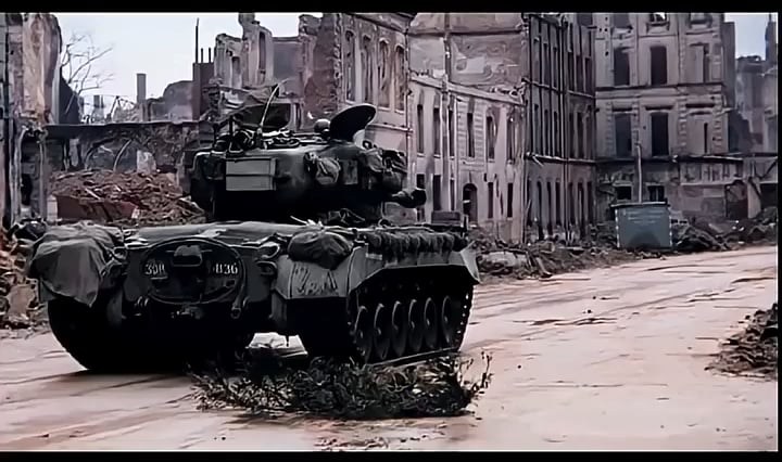 Pershing vs Panther, Cologne tank duel 1945