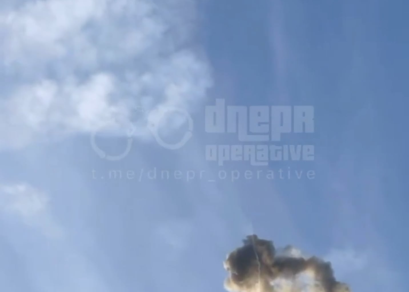 Footage shows a Russian drone being shot down over Dnipro region. 20.09.2025