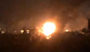 At night, Ukrainian long-range drones hit the 330 kV Kropotkin substation. The facility provided power to the regional power system and junction railway communications of the Krasnodar region.