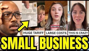 Small Businesses Are FURIOUS After Receiving Tariff Bills in the Mail