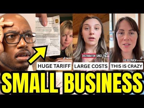 Small Businesses Are FURIOUS After Receiving Tariff Bills in the Mail