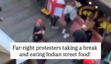 Far Right Barry Eats Indian Food 😡