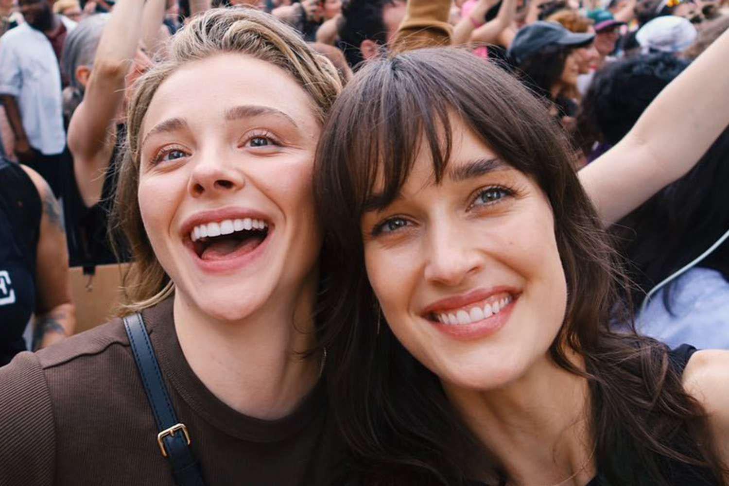 Chloë Grace Moretz Married Kate Harrison Over Labor Day Weekend Wearing a Blue Wedding Dress