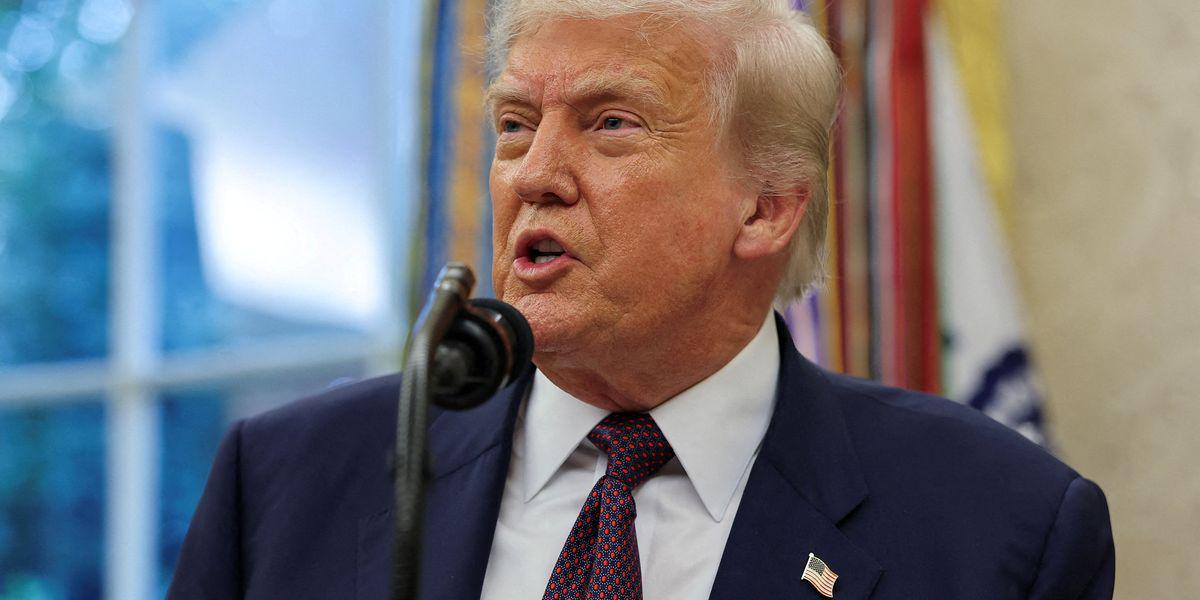 British TV station welcomes Trump visit by broadcasting 'uninterrupted reel' of his lies
