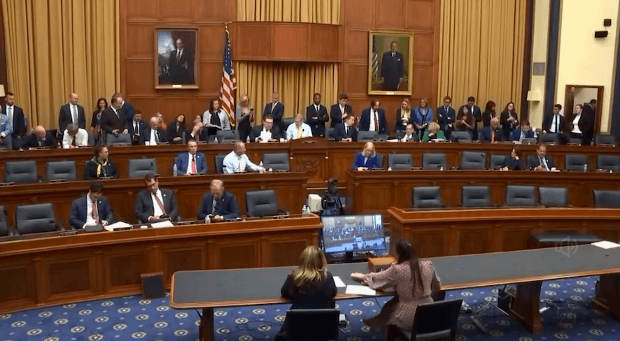 Rep. Scanlon Tried to Subpoena Secretary Bessent Over Banks Flagging $1.5 Billion in Suspicious Transactions Relating to Epstein's Sex Trafficking. Republicans Wouldn’t Even Let Her Finish Reading The Motion.