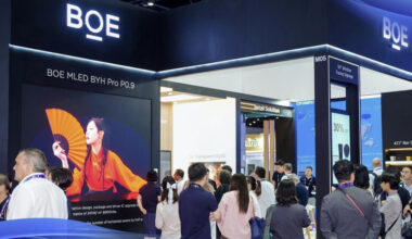 China's largest display company BOE's exhibition booth at the U.S. Infocom show in July [SCREEN CAPTURE]