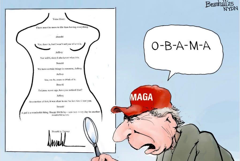 Pedo Trump made this picture with his signature way back in 2003. With 100% his signature!