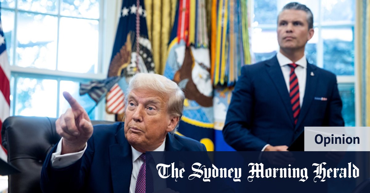 Donald Trump’s ridiculous decision to rename department of defence to department of war