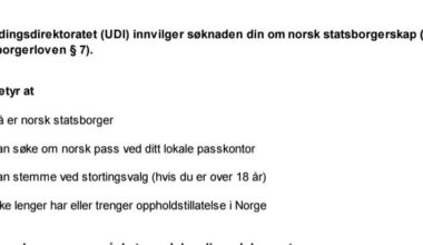 Officially Norwegian!
