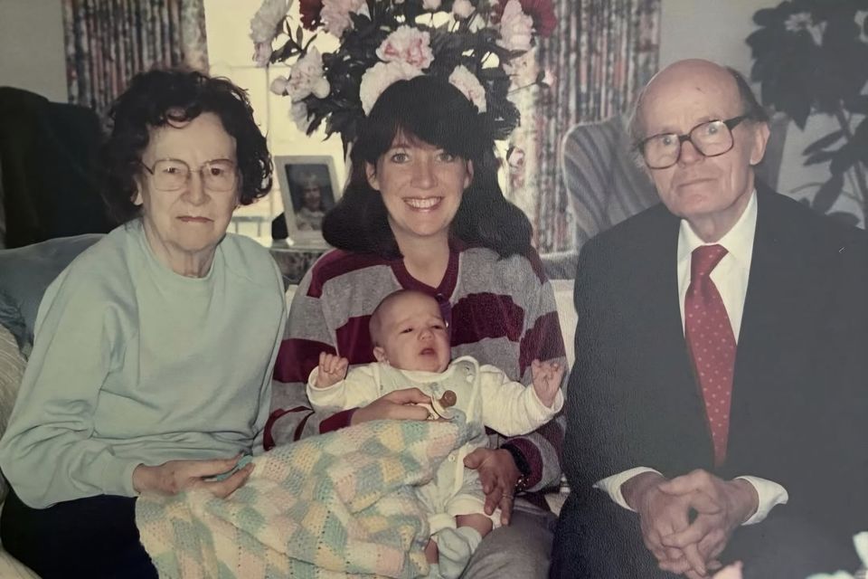 New York Governor Kathy Hochul with her Kerry grandparents John and Mary Courtney.