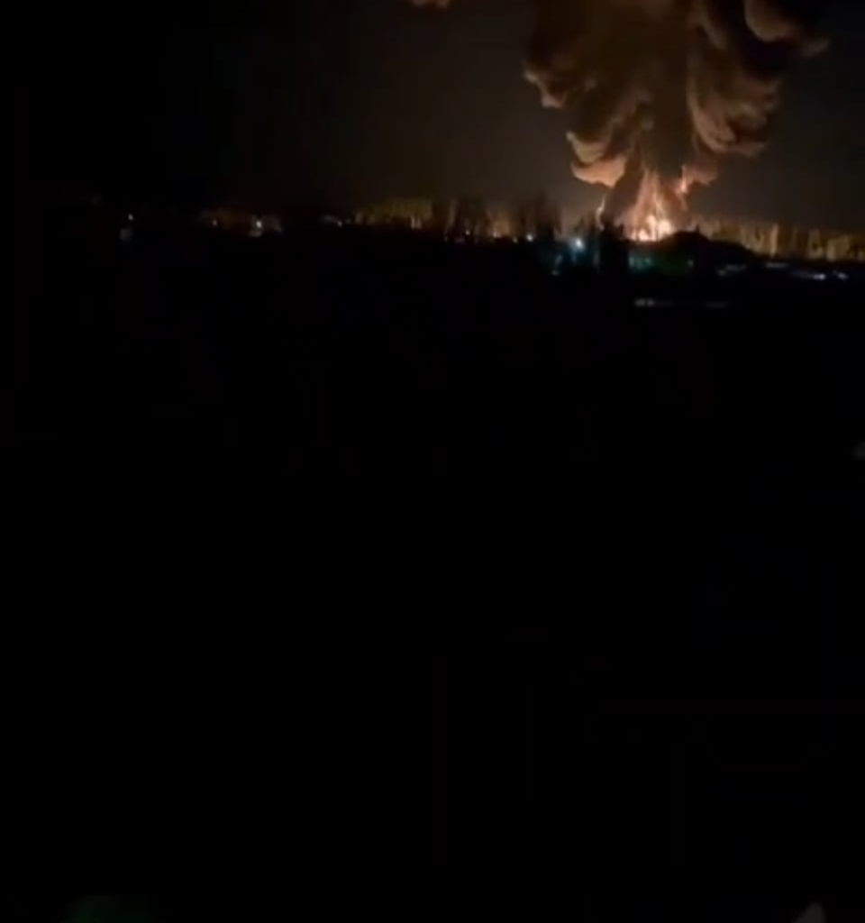 Something oil-related just caught fire in Russia’s Smolensk