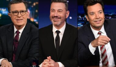 Changes in late night tv ratings over 15 years